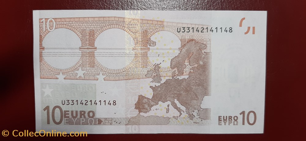 billet euro france 10 l038a1