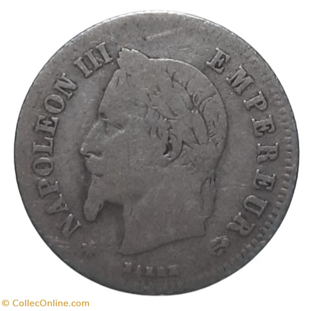 1866 A - 20 centimes monnaies monde france 1866 a 20 centimes