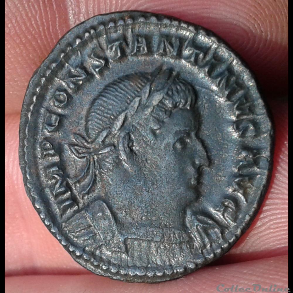 306/364 - LES CONSTANTINIENS - Constantin Ier Le grand - follis monnaies antiques av jc ap romaines republicaines imperiales 306 364 les constantiniens constantin ier le grand follis