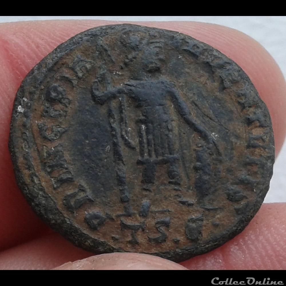 monnaies antiques av jc ap romaines republicaines imperiales 284 337 tetrarchie crispus centenionalis ou nummus