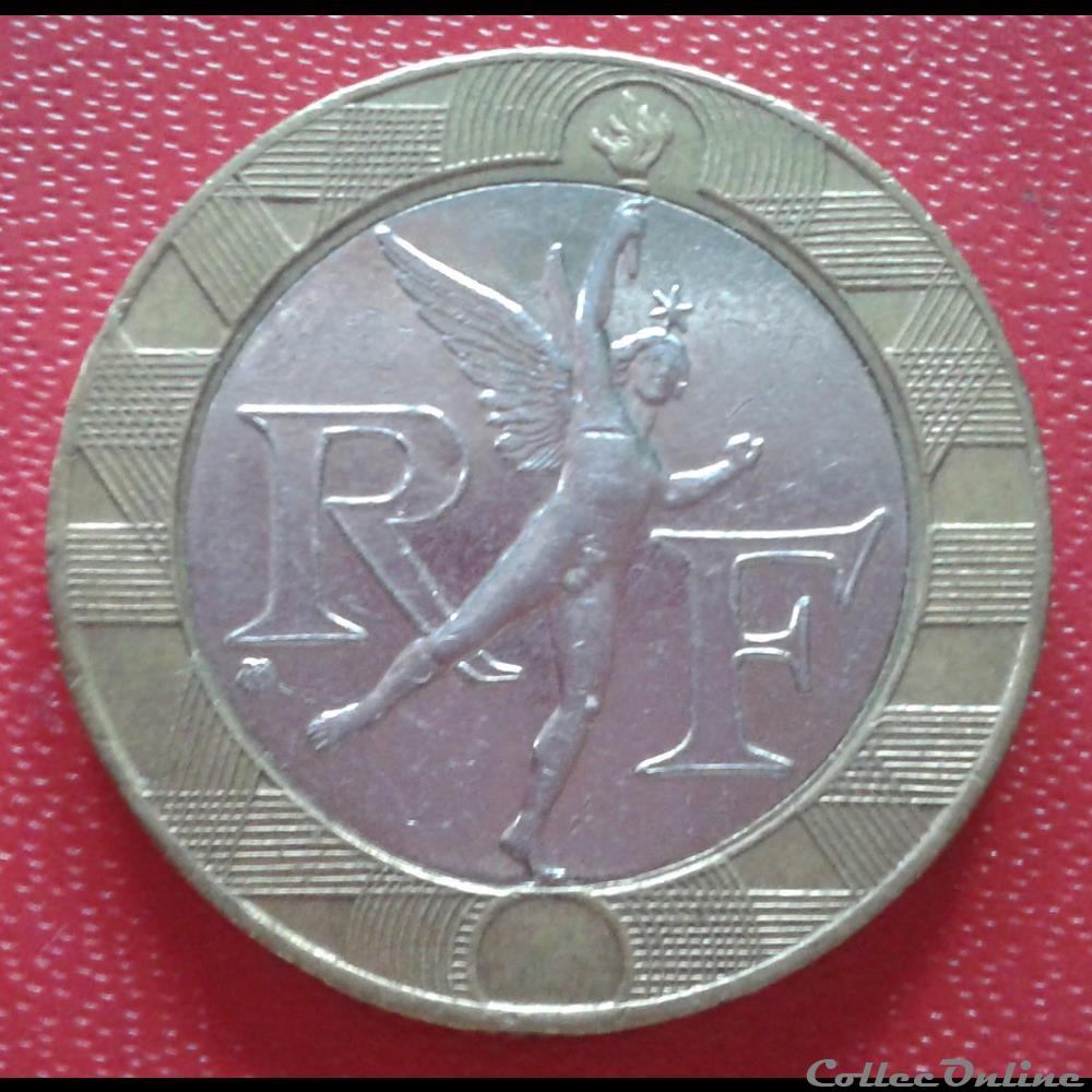 10 francs génie 1992 monnaie france moderne 10 francs genie 1992