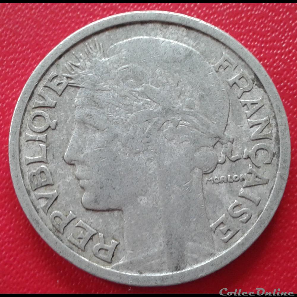 1949 B - 2 francs monnaies monde france 1949 b 2 francs