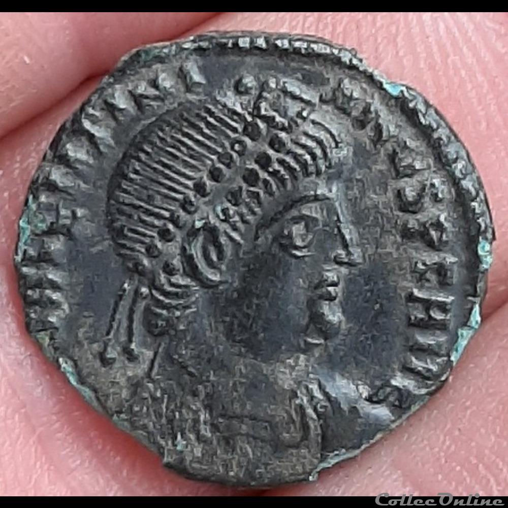 364/455 - VALENTINIENS ET THEODOSIENS - VALENTINIEN Ier - Nummus 2 monnaies antiques av jc ap romaines republicaines imperiales 364 455 valentiniens et theodosiens valentinien ier nummus