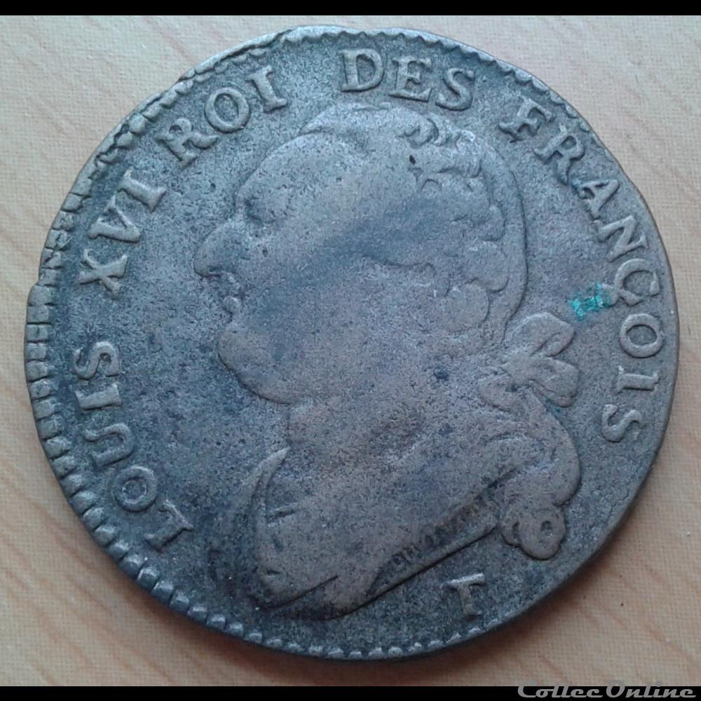 monnaies france a royales 1792 t 12 deniers