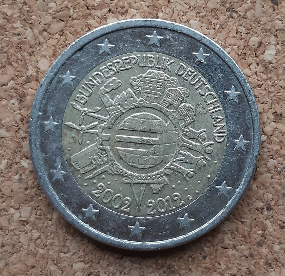 Allemagne - 2012 G monnaies euros allemagne 2012 g