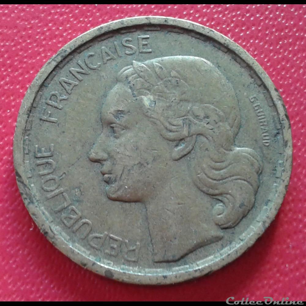 1950 - 10 francs monnaies monde france 1950 10 francs