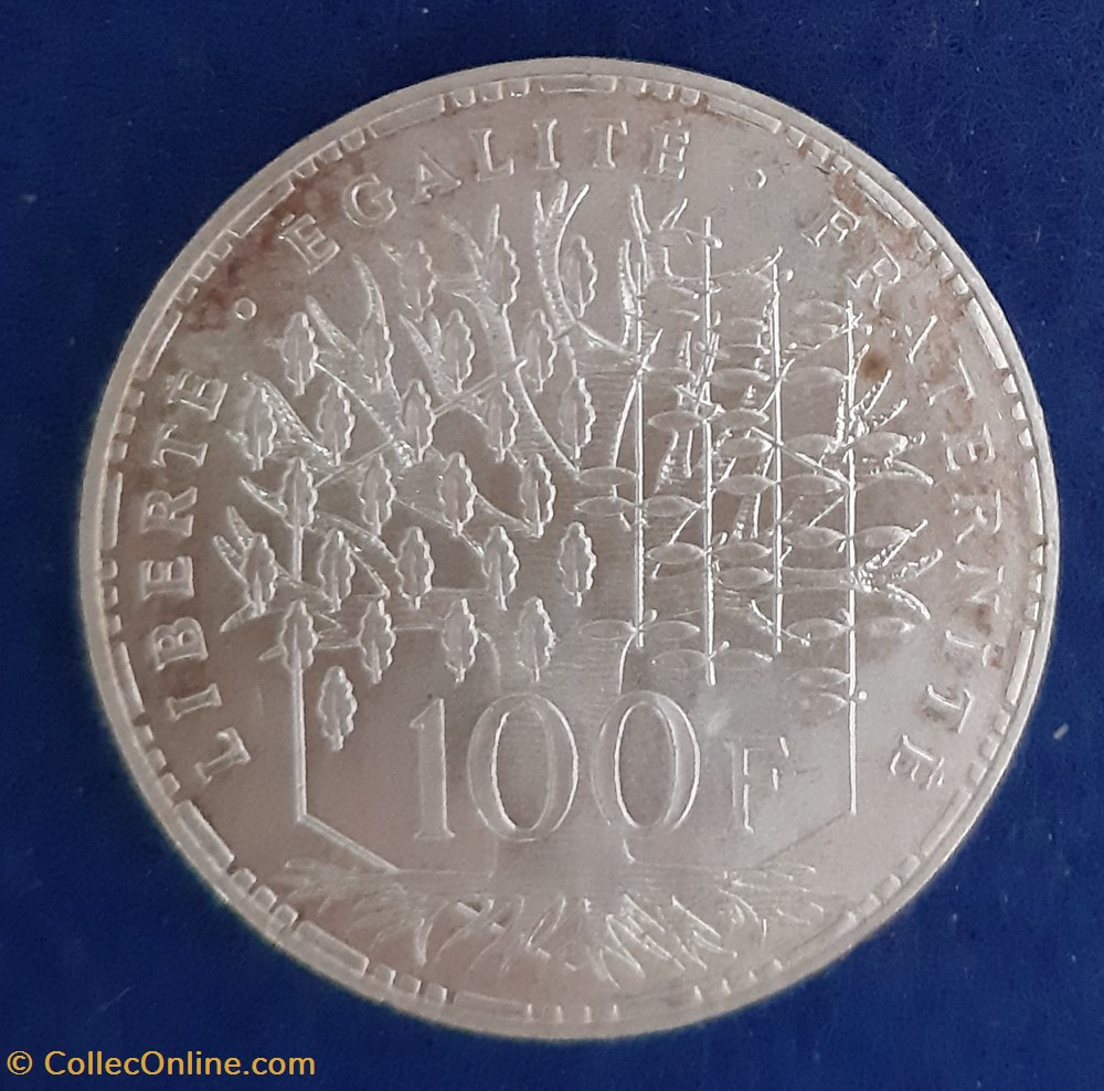 monnaies monde france 1982 100 francs