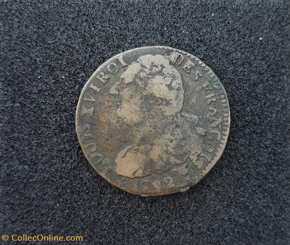 1793 W (Arras)- 2 sols françois monnaies france modernes 1793 w arras 2 sols francois