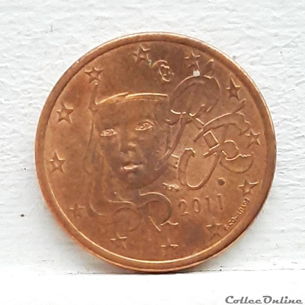 monnaie euro france 2011 5 cents