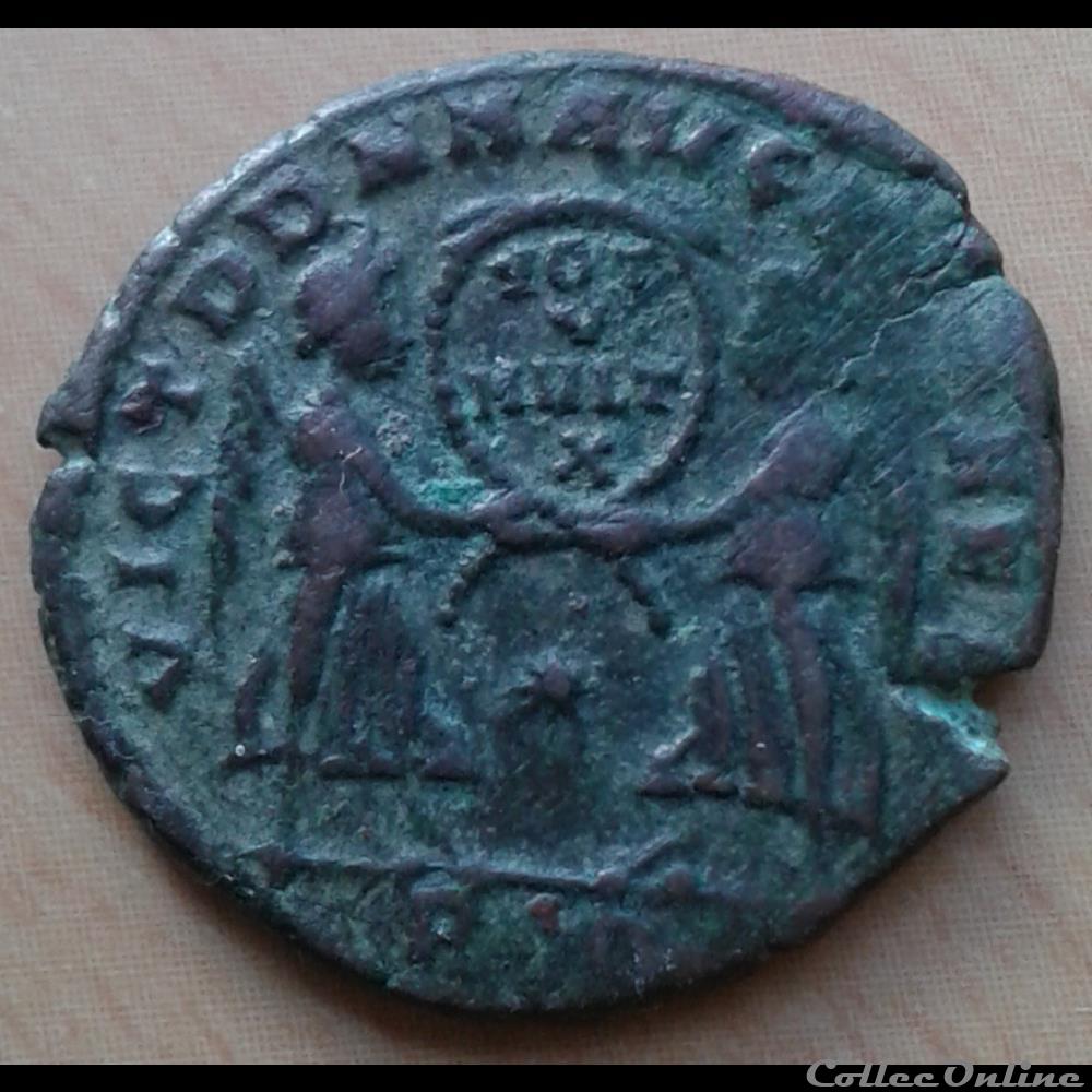 306/364 - LES CONSTANTINIENS - MAGNENCE - maiorina monnaies antiques av jc ap romaines republicaines imperiales 306 364 les constantiniens magnence maiorina