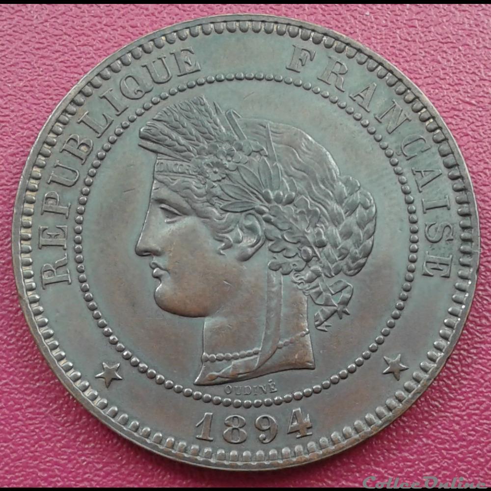 1894 A monnaie france moderne 1894 a
