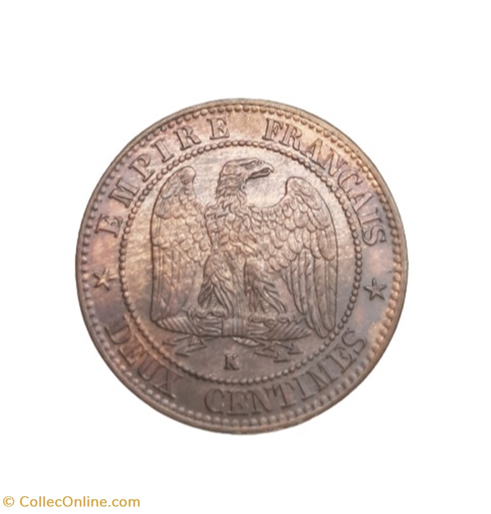 monnaies monde france 1862 k 2 centimes