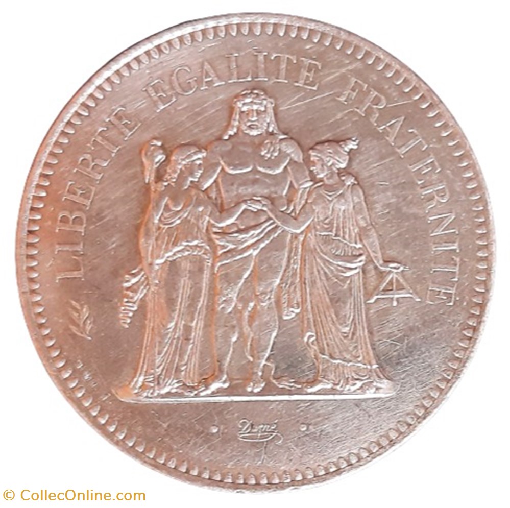 monnaies monde france 1976 50 francs