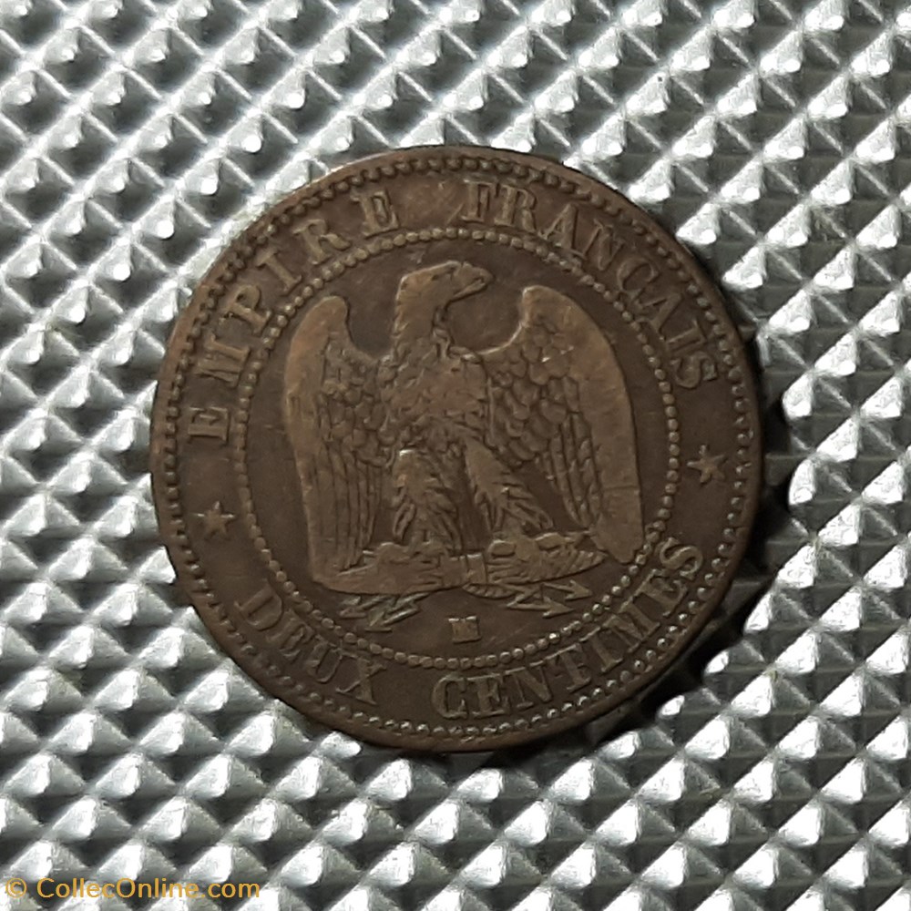 1856 MA - 2 centimes monnaie france moderne 1856 ma 2 centimes