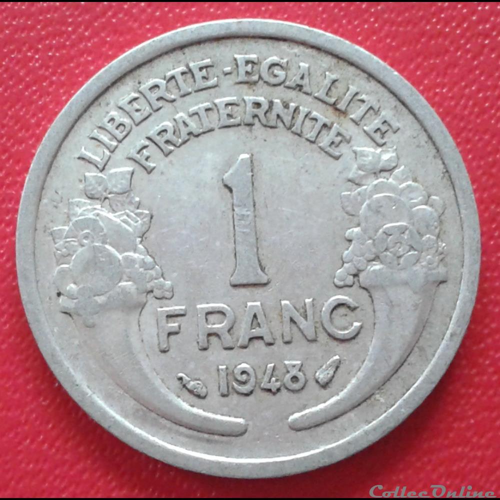 1948 - 1 franc monnaies france modernes 1948 1 franc