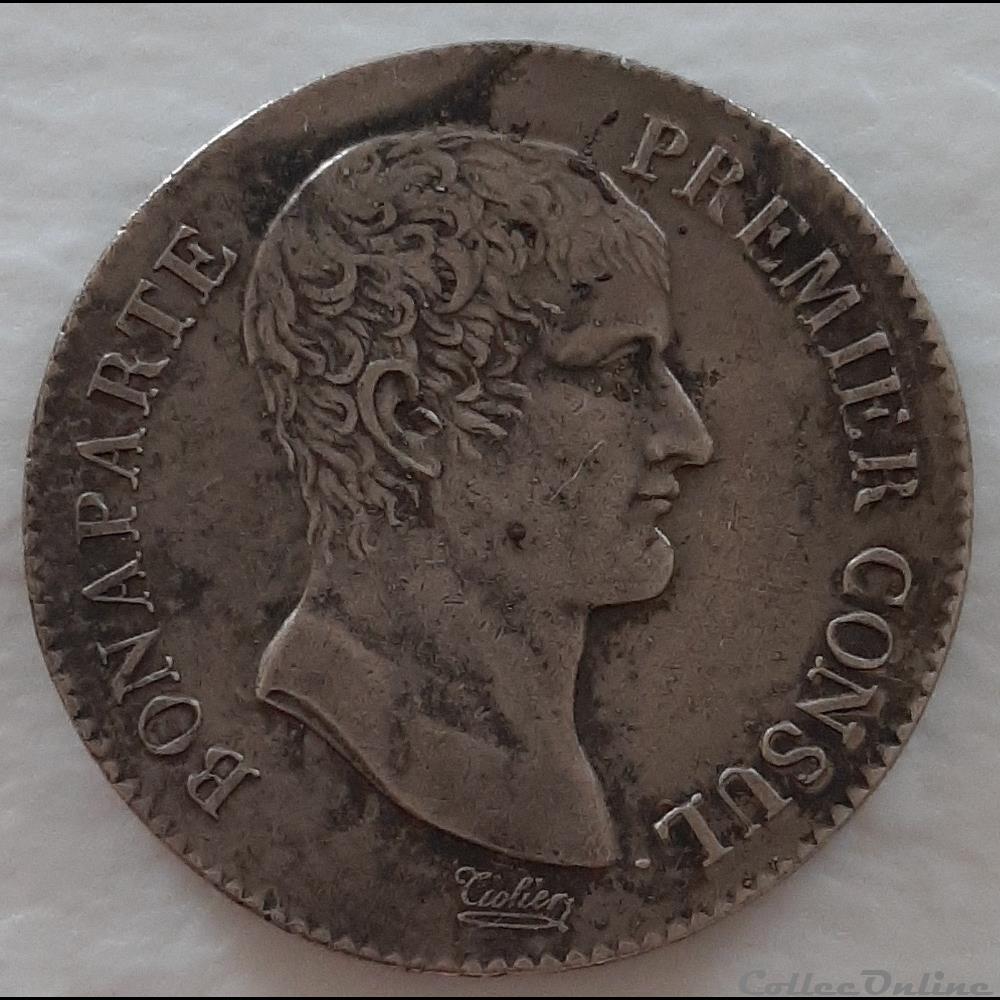 AN XI A - 5 Francs monnaies monde france an xi a 5 francs