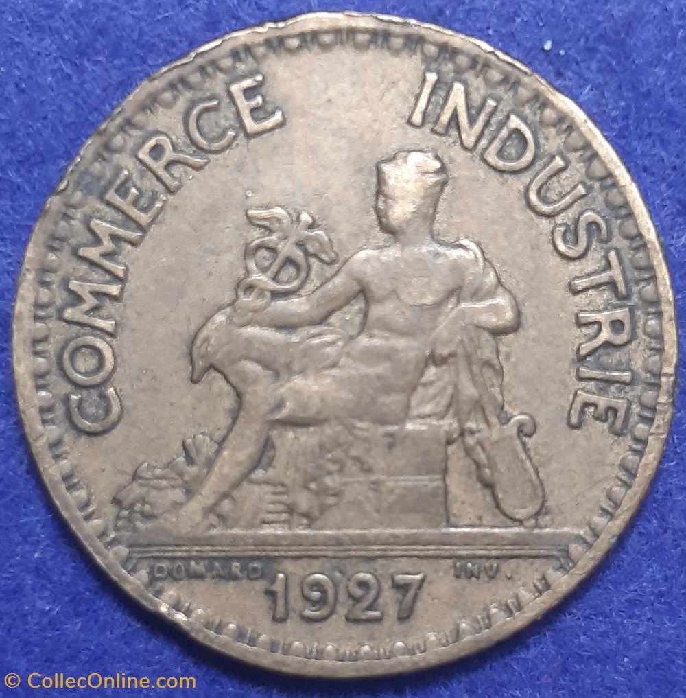 1927 - 1 franc monnaies monde france 1927 1 franc