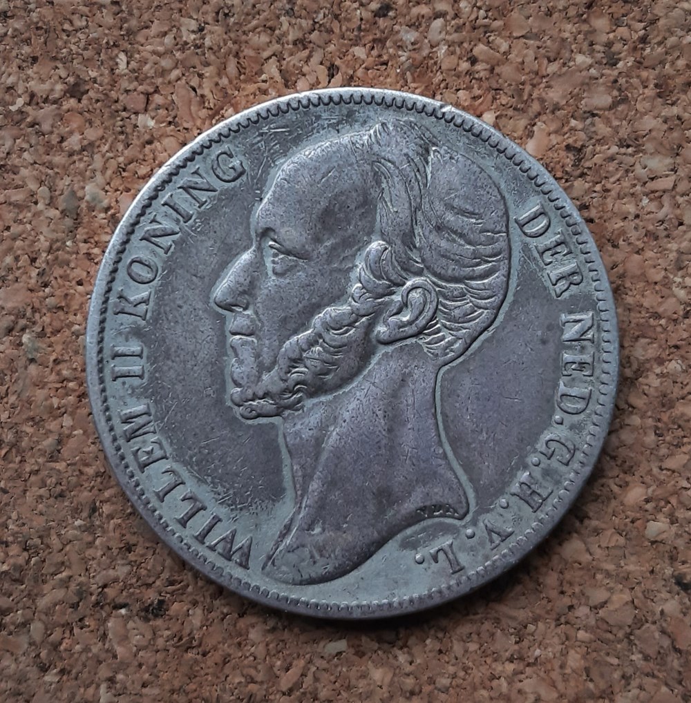 PAYS-BAS - 1 gulden 1849 monnaies monde pays bas 1 gulden 1849
