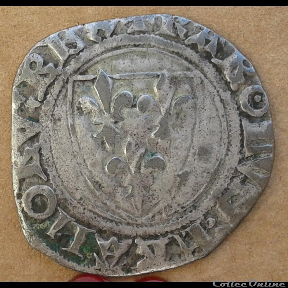 Blanc Guenar monnaie france royale blanc guenar
