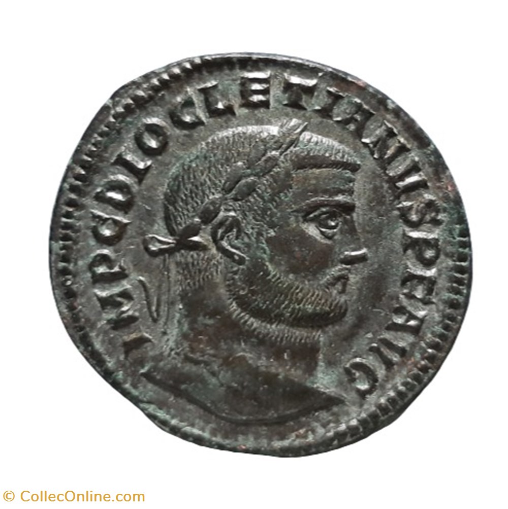 (284-305) - Dioclétien - Follis monnaies antiques a romaines imperiales republicaines 284 305 diocletien follis