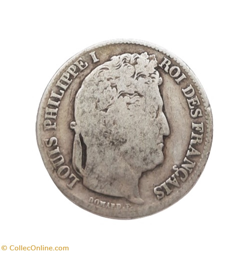 1839 - 1 franc monnaies monde france 1839 1 franc