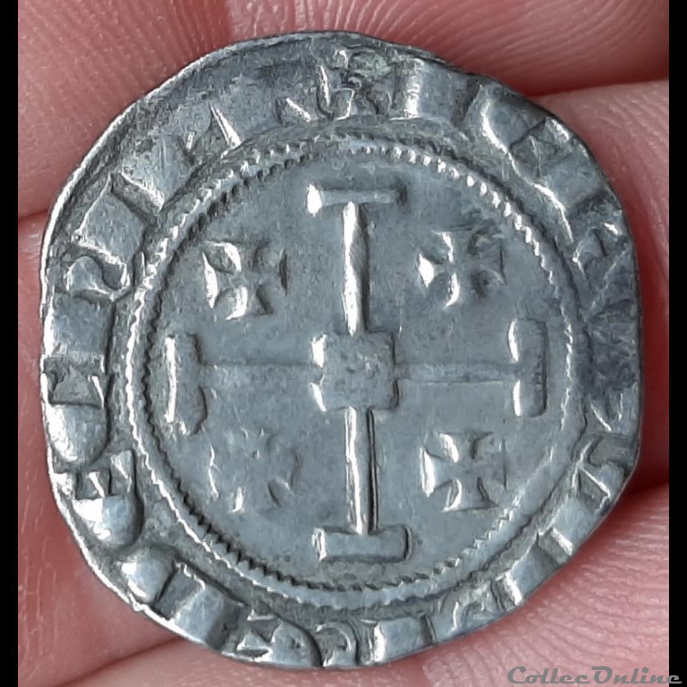 Chypre - Royaume de chypre - Gros au B 2 monnaie monde chypre royaume de chypre gros au b
