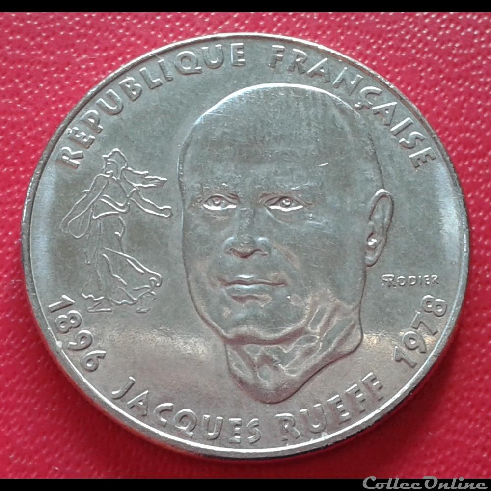 1996 - 1 franc - Rueff monnaies france modernes 1996 1 franc rueff