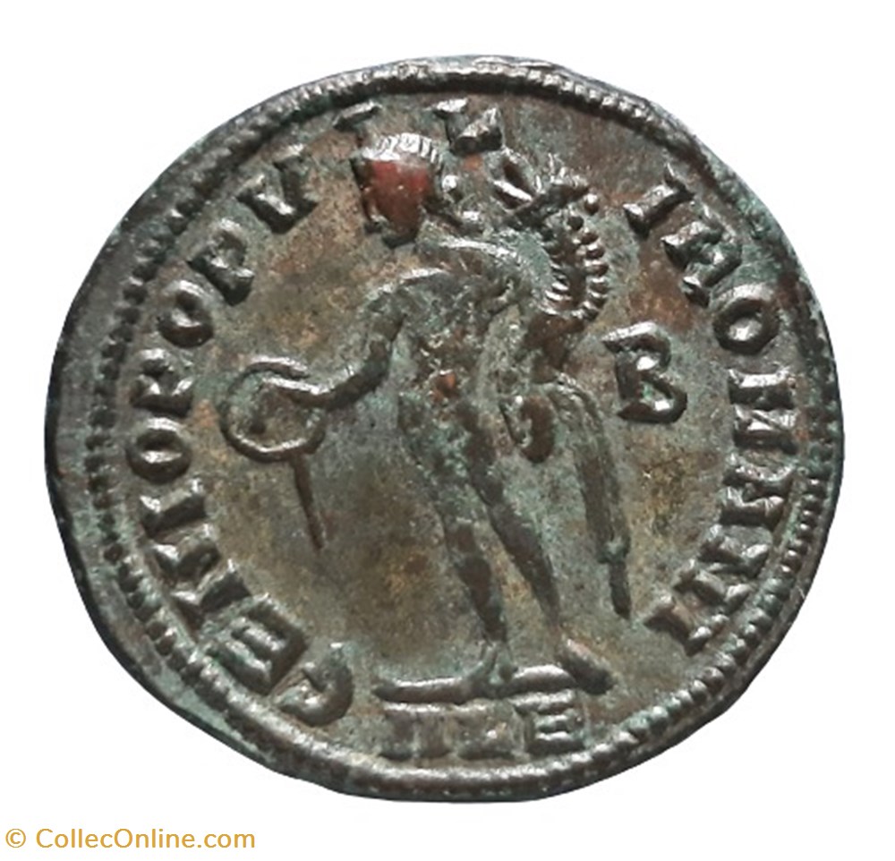 monnaies antiques a romaines imperiales republicaines 284 305 diocletien follis