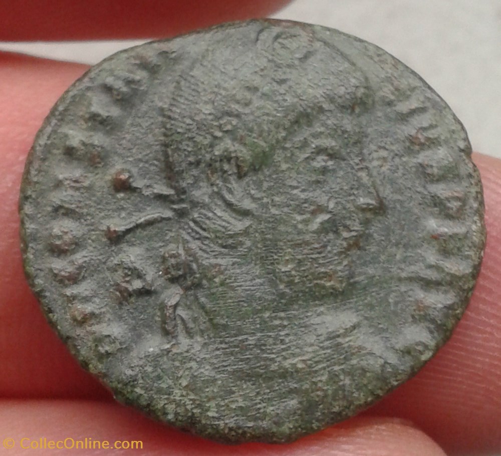 monnaies antiques av jc ap romaines republicaines imperiales 306 364 les constantiniens constance ii maiorina