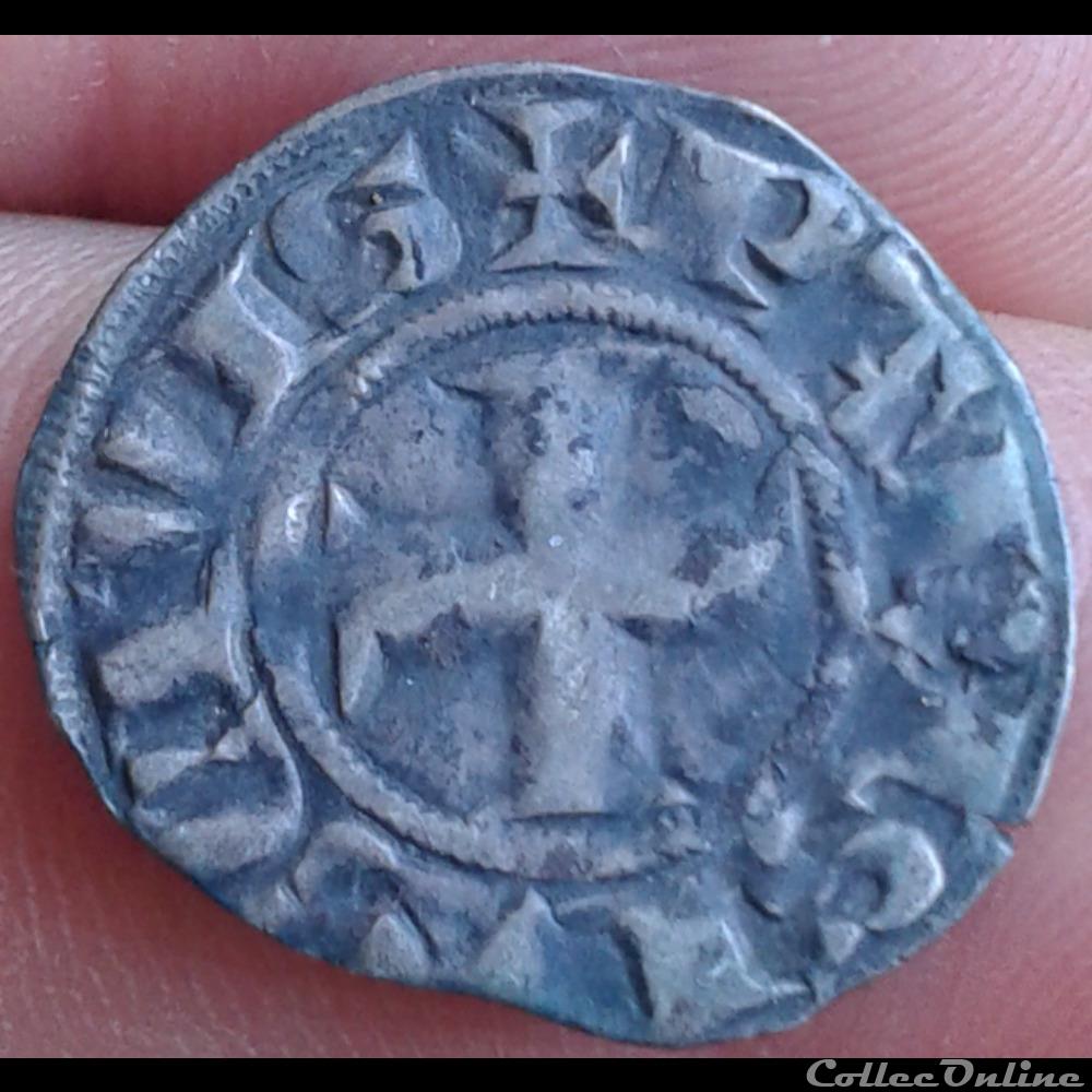 monnaie france royale philippe ii dit philippe auguste denier parisis