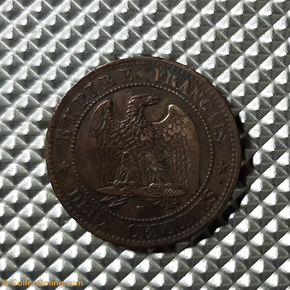 monnaie france a moderne 1853 bb 2 centimes