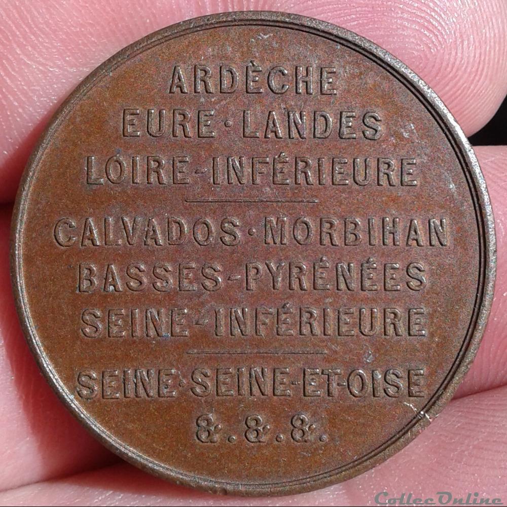 medailles france medaille defense nationale 1870