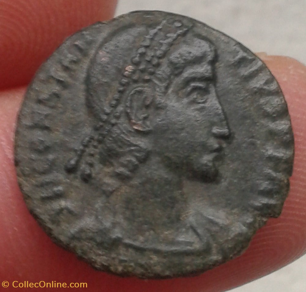 monnaies antiques av jc ap romaines republicaines imperiales 306 364 les constantiniens constance ii maiorina