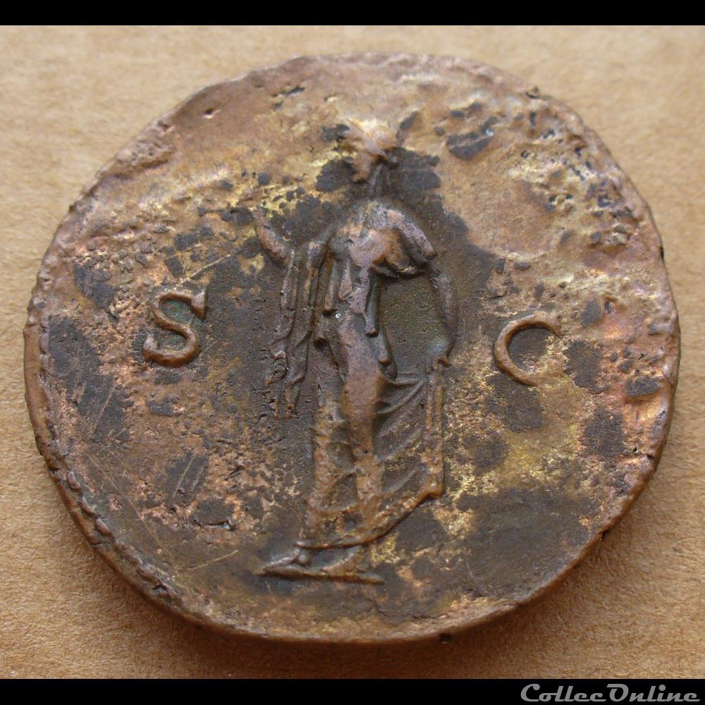 monnaie antique romaine domitien as