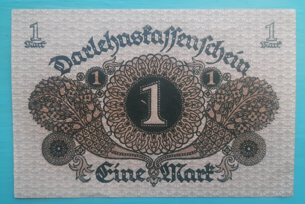 Allemagne - 1 mark 1920 (bis) billets europe allemagne 1 mark 1920 bis