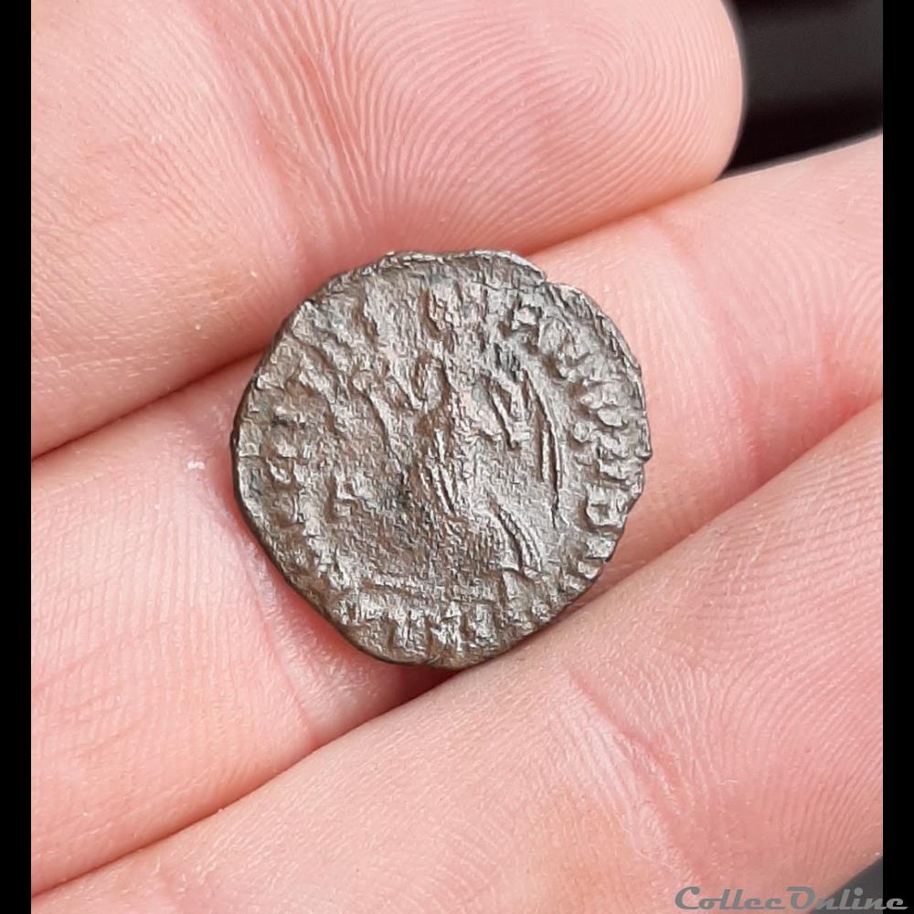 364/455 - VALENTINIENS ET THEODOSIENS - VALENTINIEN Ier - Nummus 3 monnaies antiques av jc ap romaines republicaines imperiales 364 455 valentiniens et theodosiens valentinien ier nummus