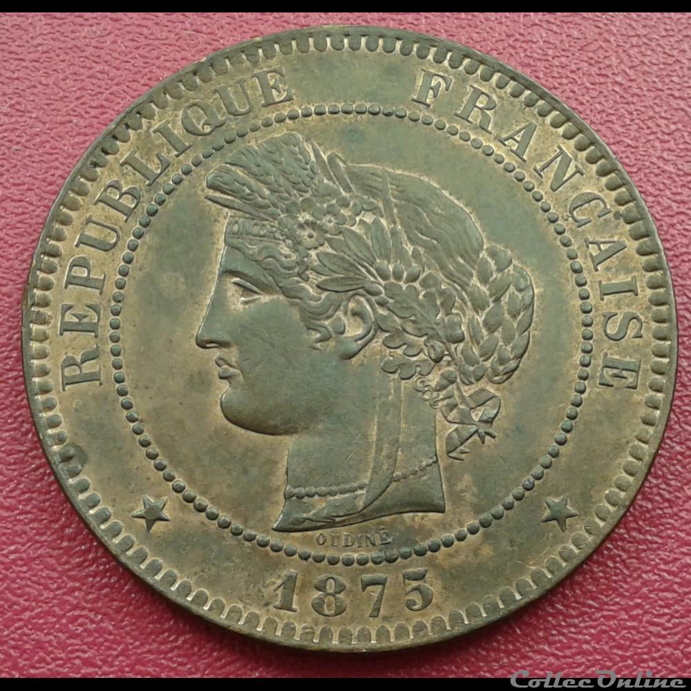 1875 K monnaie france moderne 1875 k