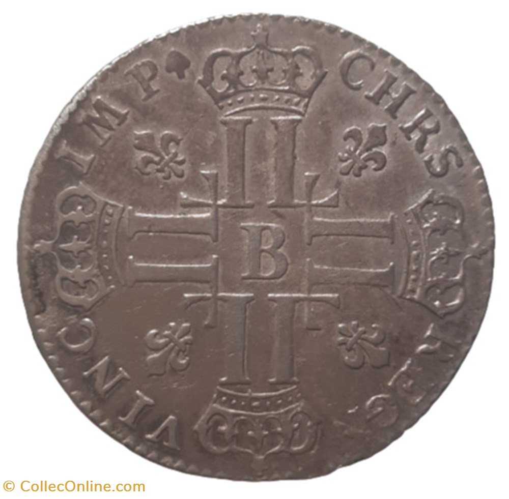1720 - Petit Louis d'argent monnaies europe medievale france royales 1720 petit louis argent