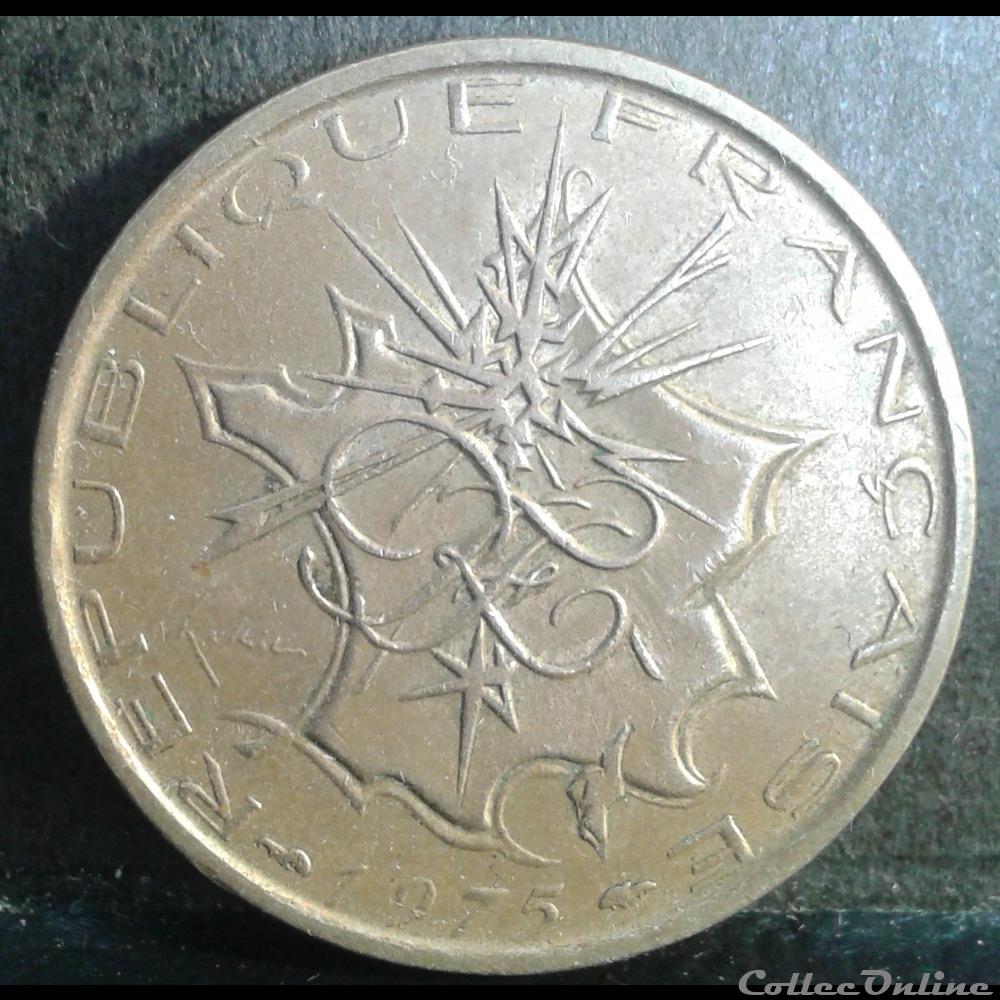 1975 - tranche B monnaie france moderne 1975 tranche b