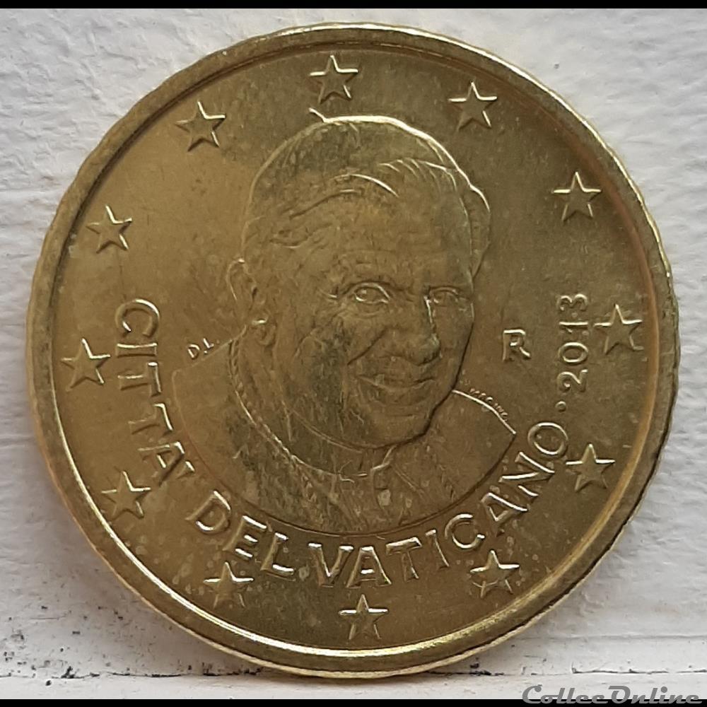 Vatican - 2013 - 50 cents monnaie euro vatican 2013 50 cents