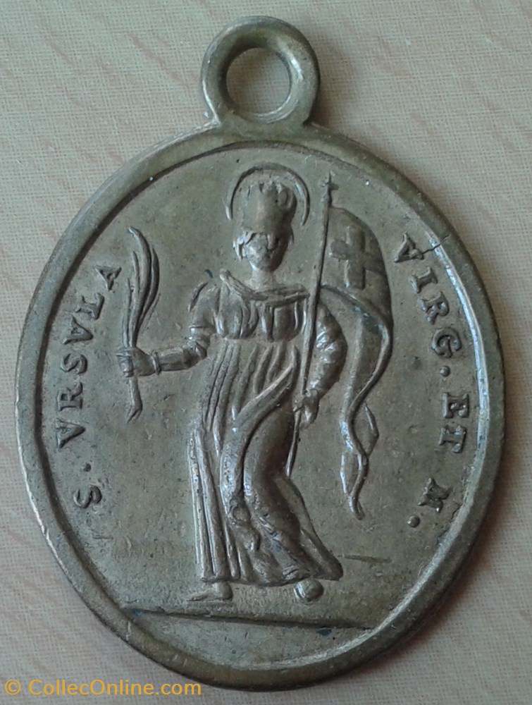 Médaille religieuse 19ème siècle monnaie medaille religieuse 19eme siecle