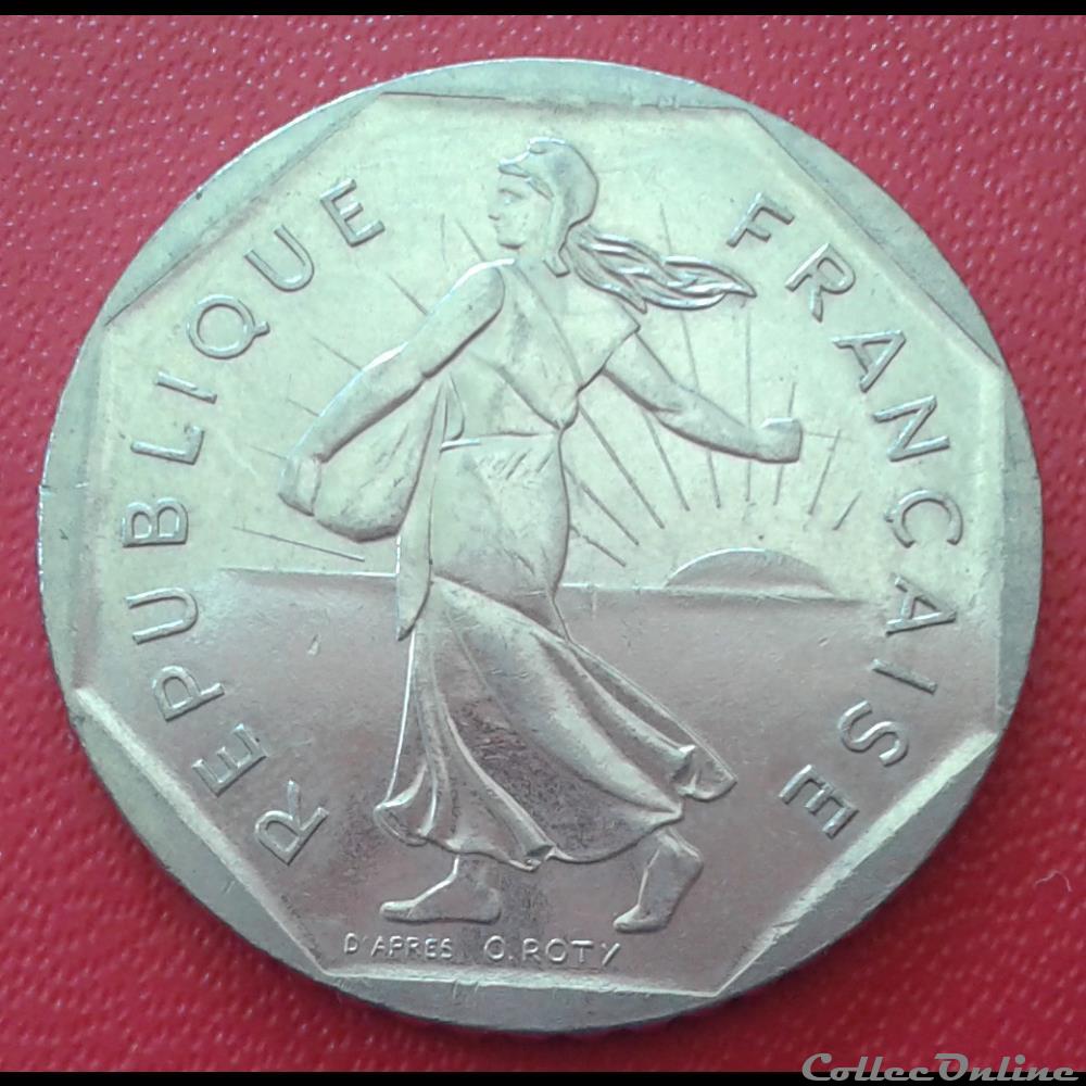 1981 - 2 francs monnaies monde france 1981 2 francs