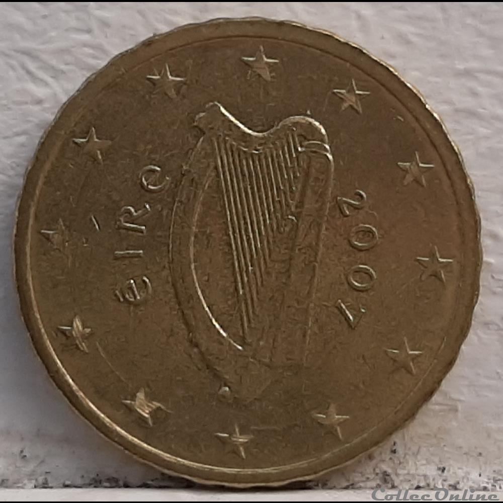 Irlande - 2007 - 10 cents monnaie euro irlande 2007 10 cents