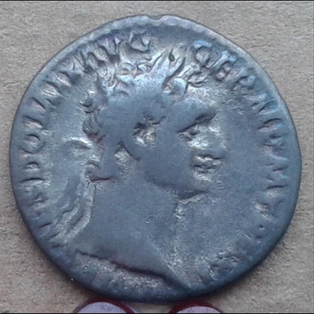 Domitien - denier - minerve - 92 monnaie antique romaine domitien denier minerve 92