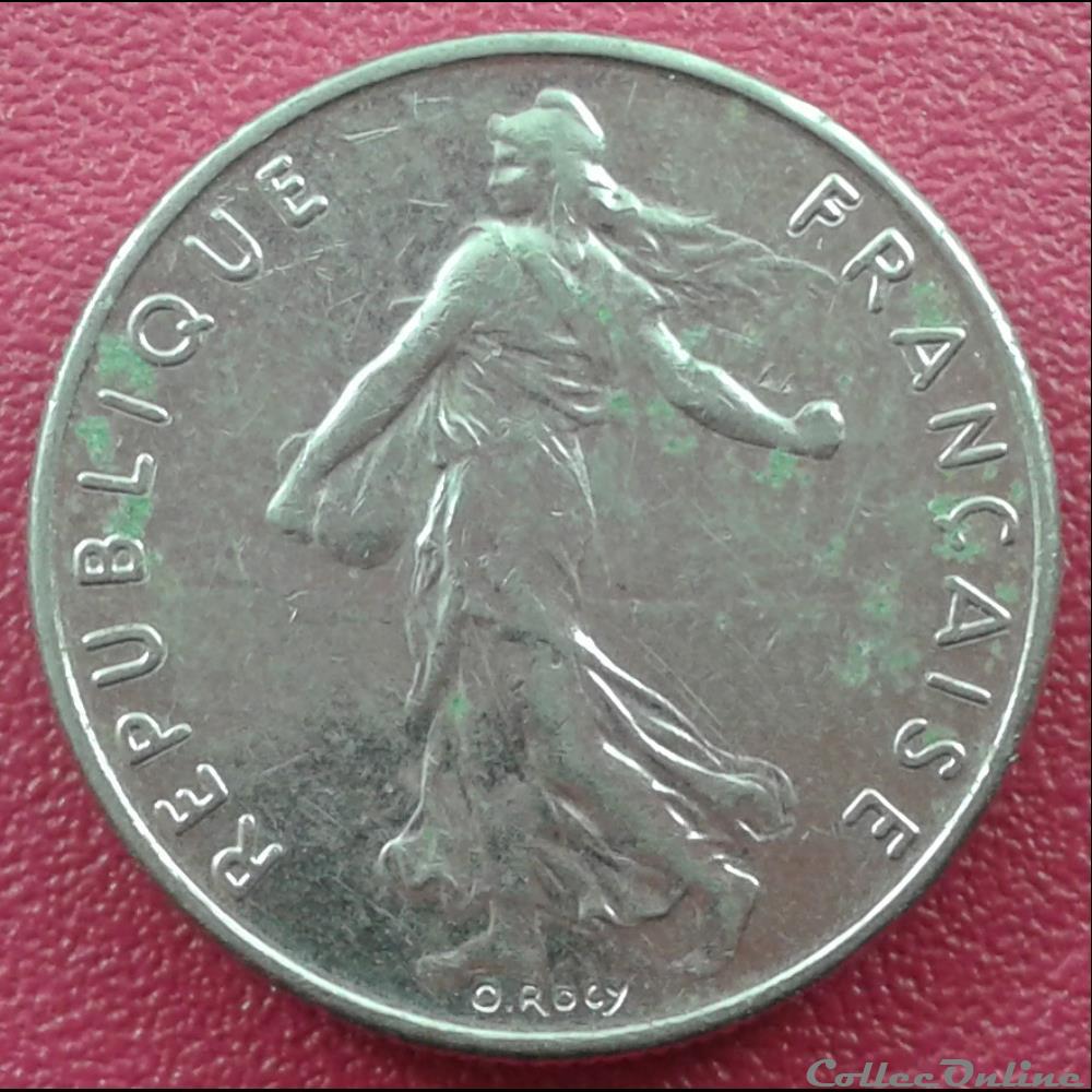 1984 - 50 centimes monnaies monde france 1984 50 centimes