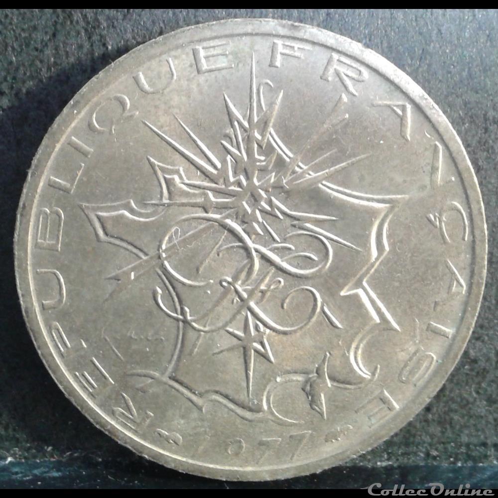 monnaie france moderne 1977 tranche a
