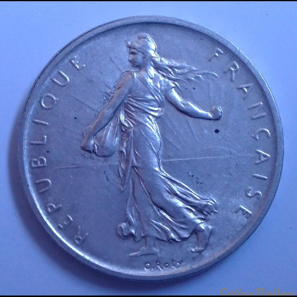 1960 - 5 Francs monnaies monde france 1960 5 francs