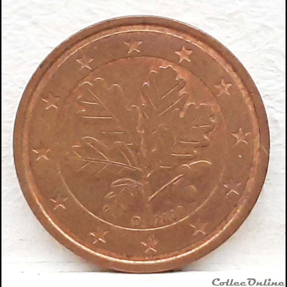 Allemagne - 2002 - D - 2 cents monnaie euro allemagne 2002 d 2 cents