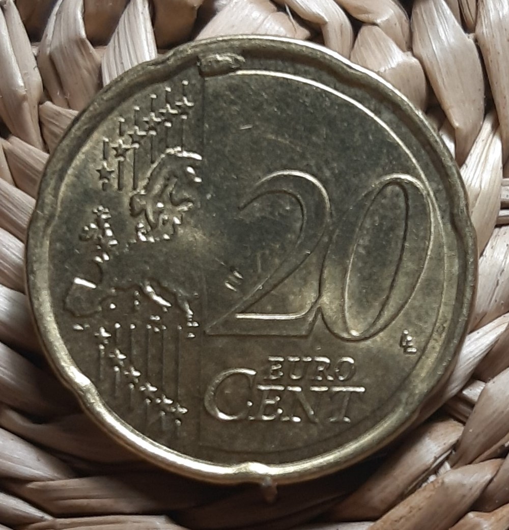 monnaies euros france 20 cents 2018