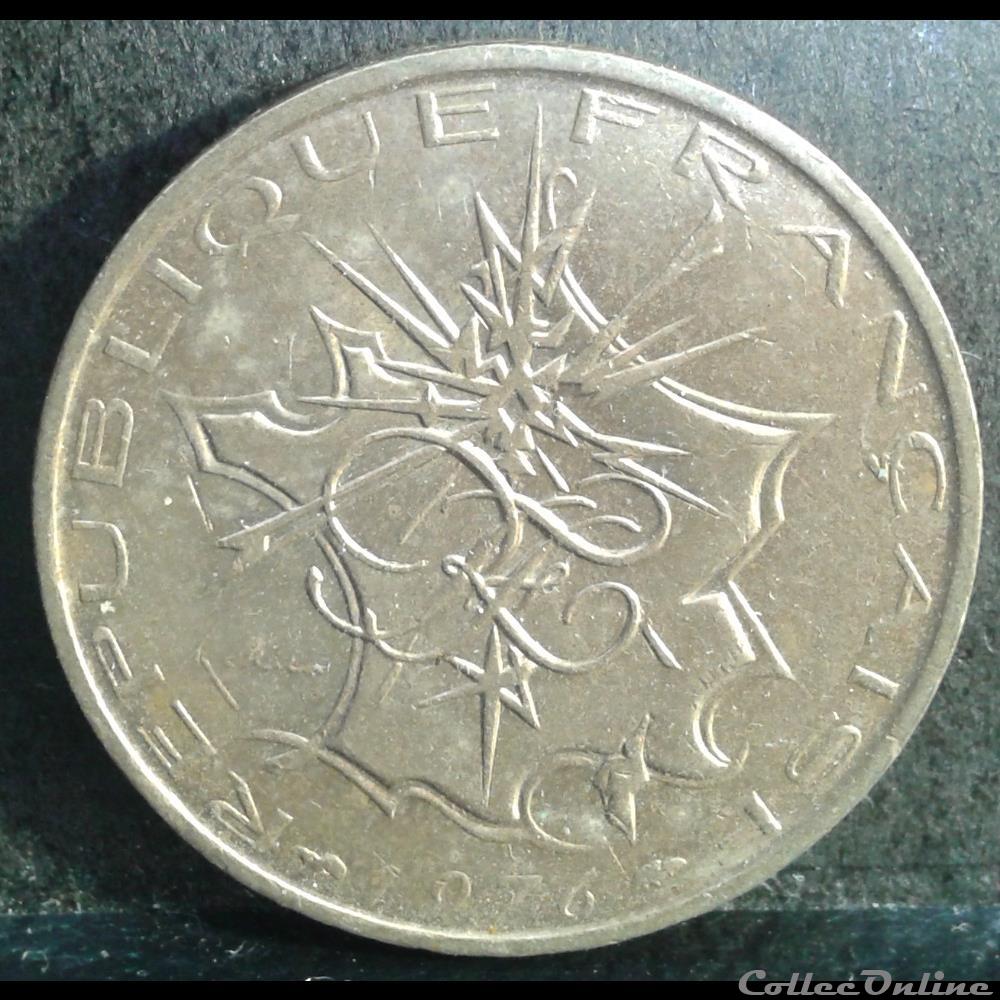 1976 - tranche A monnaie france moderne 1976 tranche a